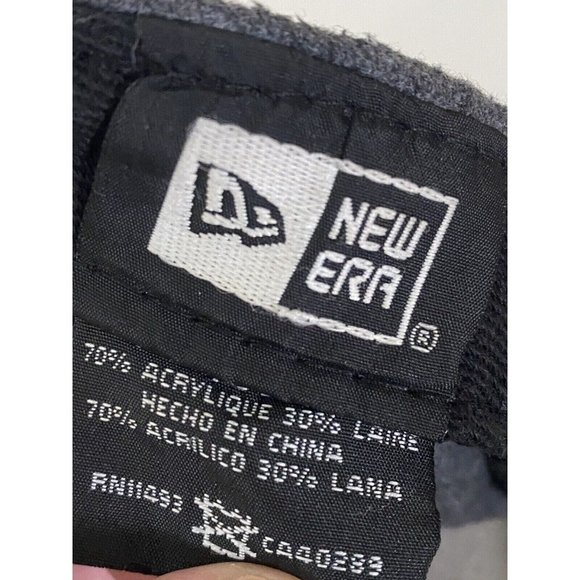 Los Angeles Lakers Hat Cap Gray and Yellow Flannel with Logo Adjustable OS EUC - Picture 6 of 16